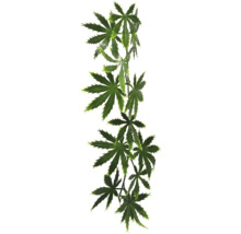 Plantă artificială de cânepă pentru decorare