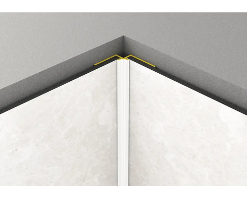 Colț cu profil pentru faianță și șină pentru faianță