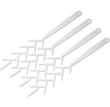 Mai multe ancore metalice pentru stâlpi