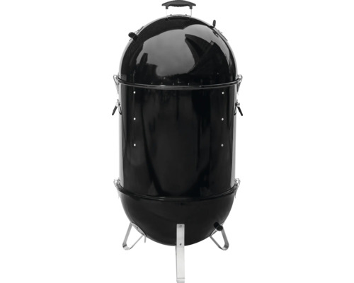 Grătar sferic negru cu capac și picioare
