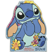 Valiză de colorat Stitch cu 36 de piese