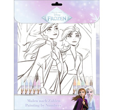 Set Disney Frozen Pictură după numere cu personajele Anna și Elsa
