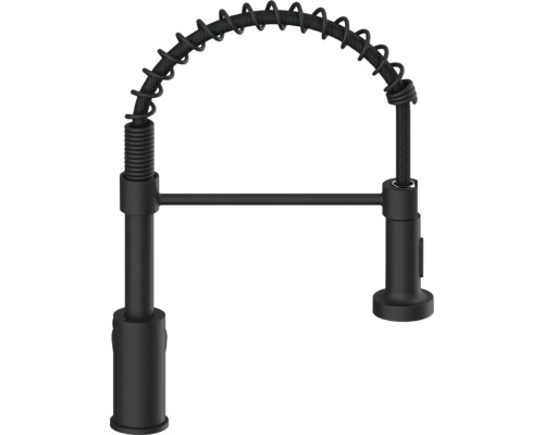 Baterie de bucătărie cu arc spiralat