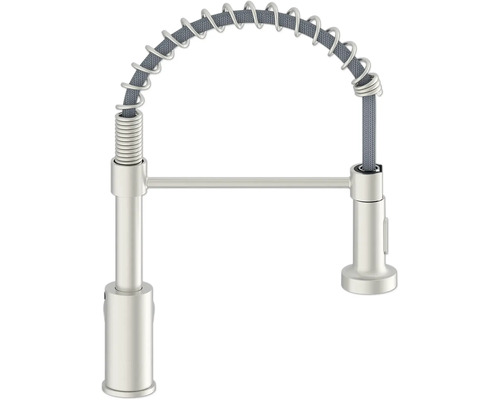 Baterie de bucătărie cu furtun de duș