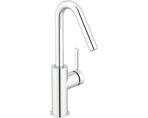 Baterie de bucătărie din metal cu gât înalt