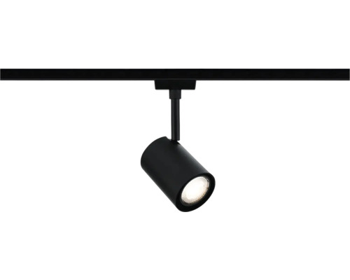 Spot LED negru pe șină de alimentare