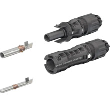 Conector fotovoltaic cu contacte de sertizare pentru cabluri solare