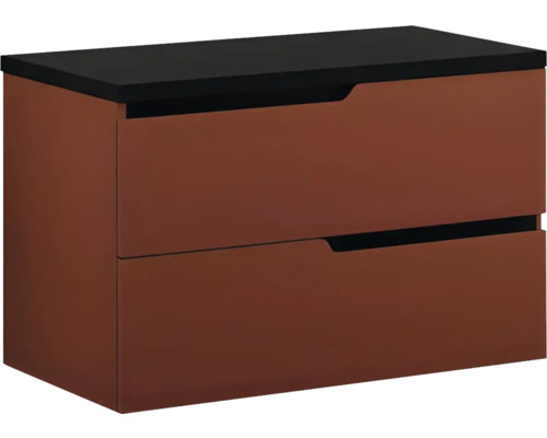 Dulap inferior pentru lavoar cu două sertare