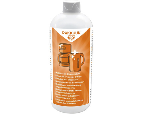 Soluție anticalcar cu acid citric în sticlă