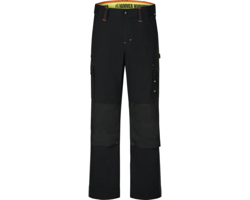 Pantaloni de lucru Hammer Workwear cu buzunare pentru genunchi, vedere frontală