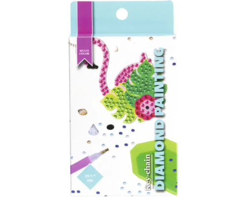 Ambalaj set breloc pictură cu diamante