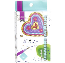 Pictură cu diamante breloc în formă de inimă set de artizanat