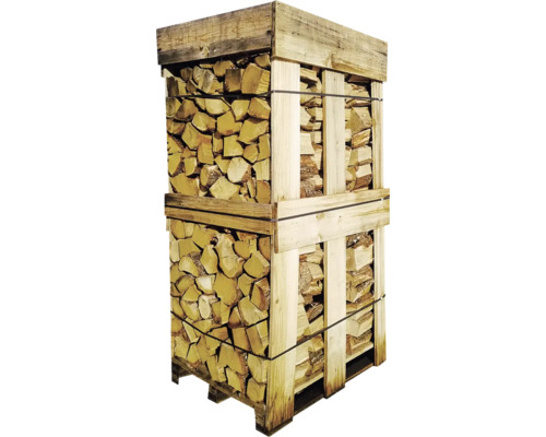 Palet de lemne de foc cu bușteni