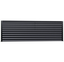 Gard de grădină din lamele orizontale