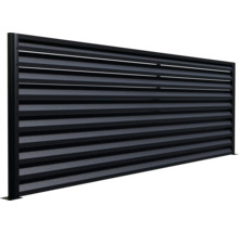 Gard de protecție a intimității din lamele pentru grădină