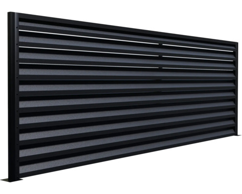 Gard de protecție a intimității din lamele pentru grădină