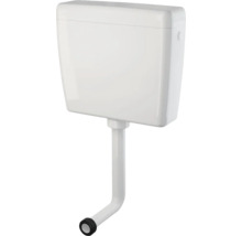 Rezervor WC cu montaj aparent și conductă de spălare