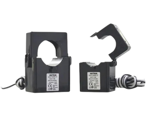 Două transformatoare de curent cu miez divizat