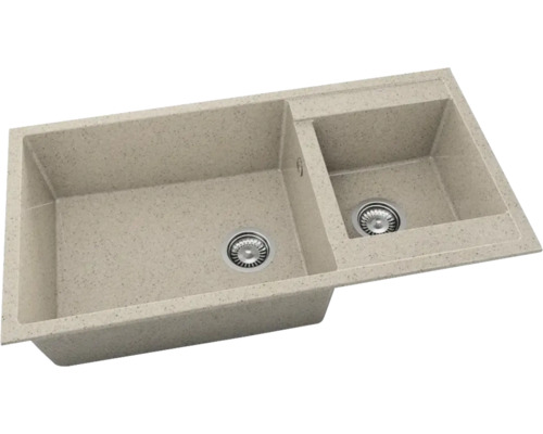 Chiuvetă cu două cuve