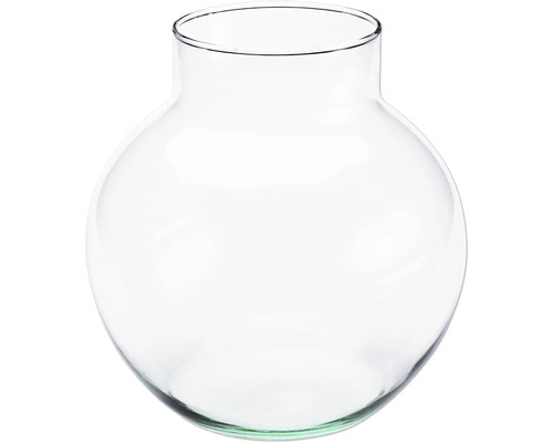 Vază transparentă din sticlă