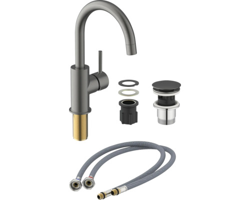 Baterie cu accesorii și furtunuri de conectare