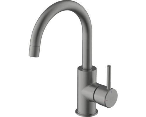 Baterie de bucătărie cu gât înalt