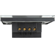 Detaliu al unui întrerupător cu borne cu șurub