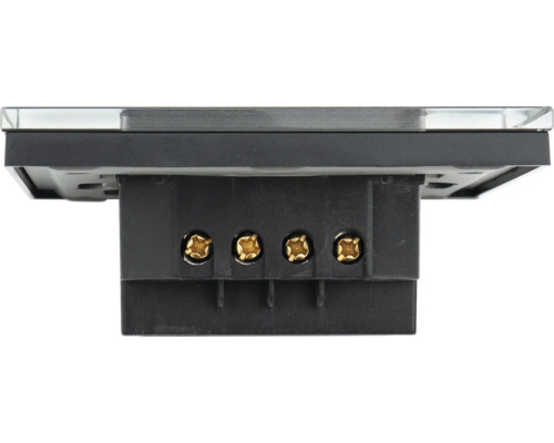 Detaliu al unui întrerupător cu borne cu șurub