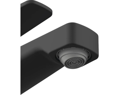 Vizualizare detaliată a unui gât de robinet
