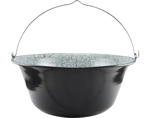 Cazan emailat cu mâner pentru gătit în aer liber