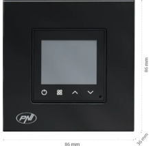 Termostat de cameră PNI cu ecran LCD și taste tactile