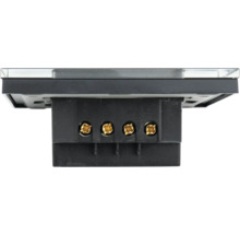 Vizualizare detaliată a unui întrerupător de lumină cu borne cu șurub