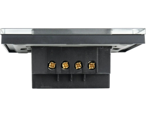 Vizualizare detaliată a unui întrerupător de lumină cu borne cu șurub