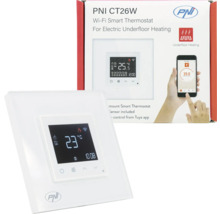 Termostat inteligent PNI CT26W WiFi pentru încălzire electrică prin pardoseală