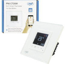 Termostat inteligent PNI CT25W Wi-Fi pentru centrale termice pe gaz