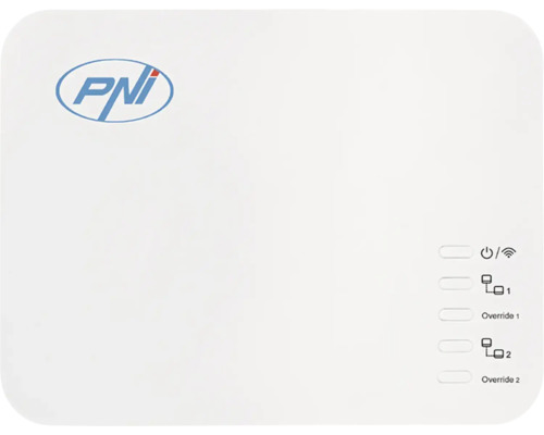 Logo PNI. Hub PNI Smart Home.