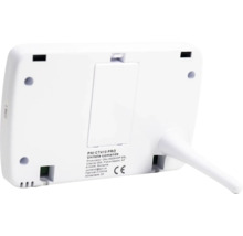 Imagine din spate cu o unitate de comandă albă, cu suport