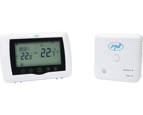 Termostat fără fir cu afișaj digital