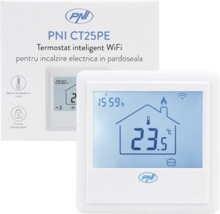 Termostat inteligent Wi-Fi PNI CT25PE pentru încălzire electrică în pardoseală