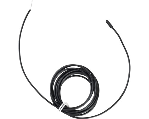 Senzor de temperatură negru cu cablu