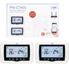 Termostat inteligent PNI CT400 pentru sisteme de încălzire în cutie și două termostate