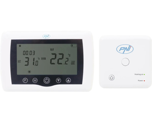 Regulator electronic de încălzire cu afișaj și butoane de control