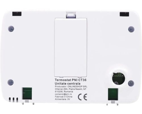 Termostat PNI CT36 spate cu marcaj CE