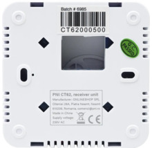 Unitate receptor PNI CT62 cu informații despre producător