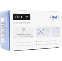 Termostat wireless PNI CT62 în ambalajul produsului
