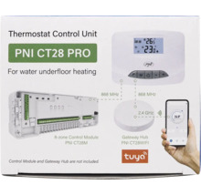 Unitate de control termostat PNI CT28 PRO pentru încălzire prin pardoseală