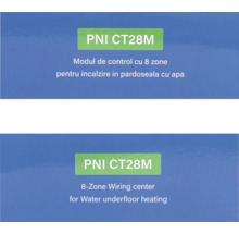PNI CT28M Modul de control cu 8 zone pentru incalzire in pardoseala cu apa
