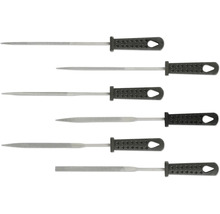 Set de pile pentru ace cu mâner din plastic