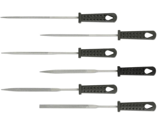 Set de pile pentru ace cu mâner din plastic