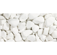 Prim-plan cu pietriș decorativ